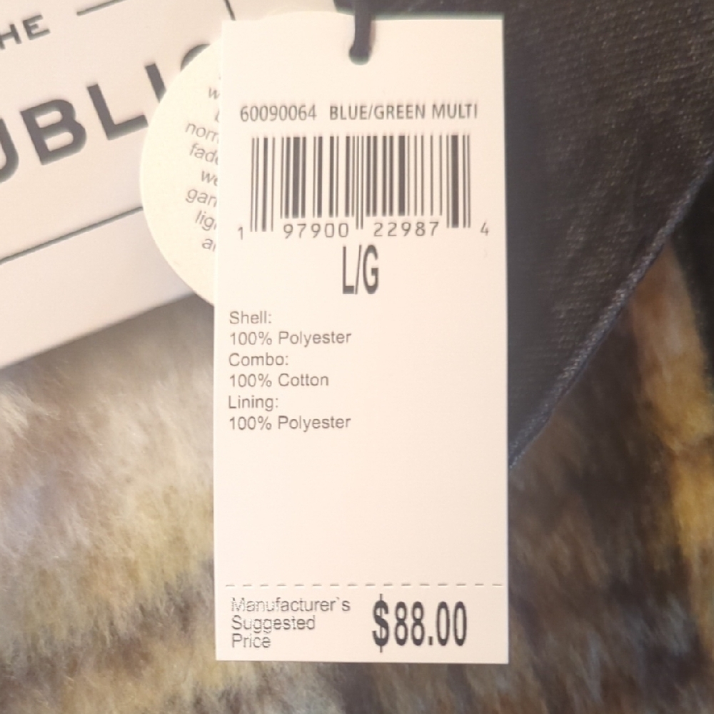 For The Republic Beige and Black Jacket - Picture 7 of 7